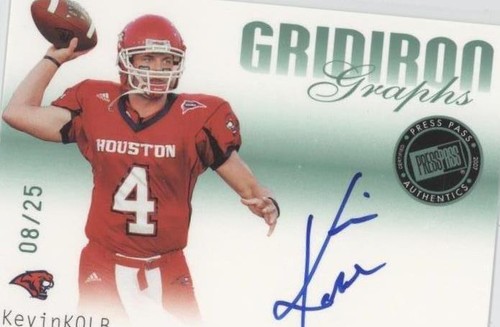 2007 Press Pass SE Kevin Kolb #GG-KK