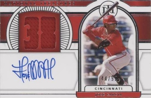 2021 Panini National Treasures - Jose Garcia #SN-JG