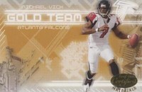 2005 Leaf Certified Materials Michael Vick #GT-21