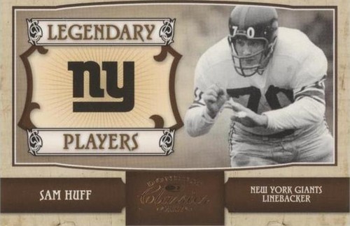 2007 Donruss Classics Sam Huff #LP-23