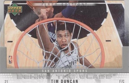2007-08 Upper Deck First Edition - Tim Duncan #BG-TD