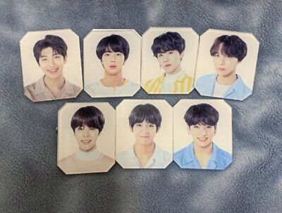 BTS Official MD Love Yourself Tour acrylic badge all members set