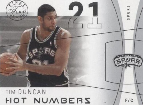 2003-04 Flair Final Edition - Tim Duncan #29 HN