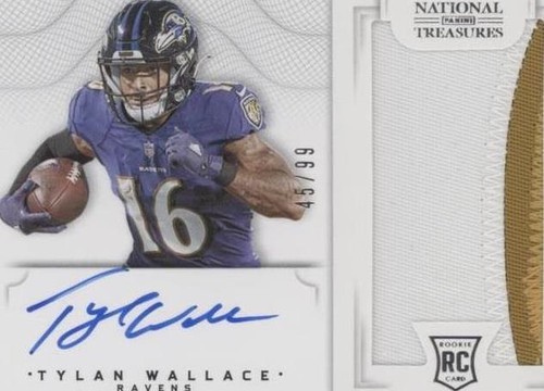 2021 Panini National Treasures Tylan Wallace #CRS-TW