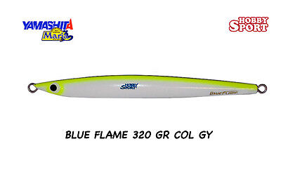 BLUE FLAME  VERTICAL JIG  YAMASHITA MARIA GR 320  GY GIALLO FLUO MADE IN JAPAN