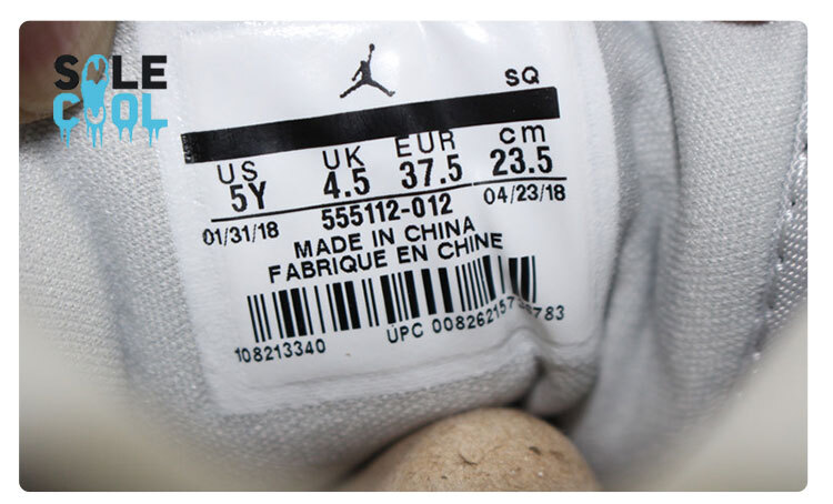 Pre-owned Jordan Nike Air  1 Mid Grey Shoes 555112-012 In White