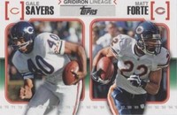 2010 Topps Gale Sayers Matt Forte #GL-SF