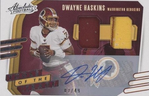 2020 Panini Absolute Dwayne Haskins #TTD-14