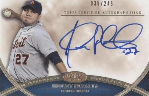 2012 Topps Tier One - Jhonny Peralta #CPA-JP