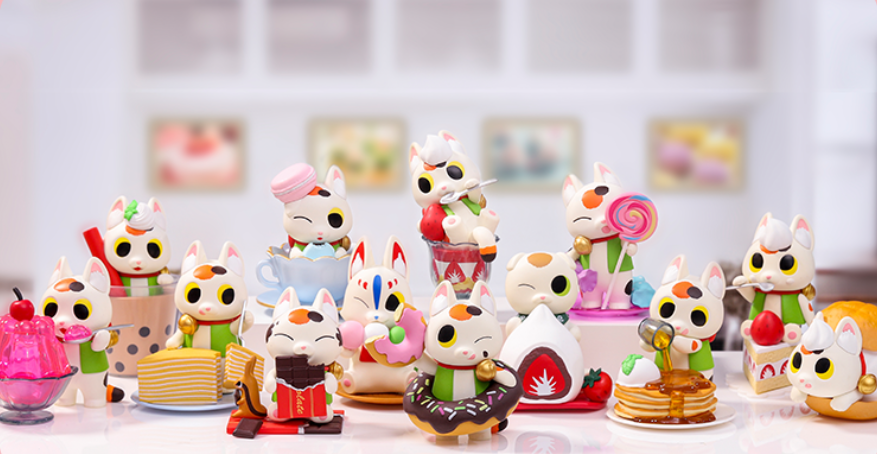 POP MART X Konatsuya Konatsu Can Neko Friends Sweet Dessert