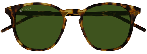 Pre-owned Gucci Gg1157s-003-50 Havana Green