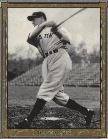 2001 SP Legendary Cuts - Joe Cronin #B-D-JC