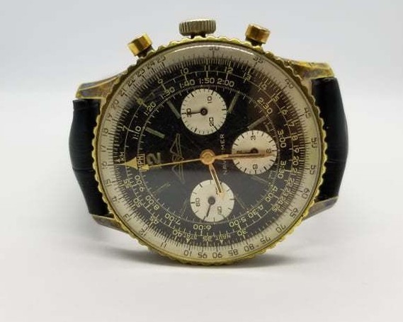 Breitling Navitimer 806 AOPA Gold Logo - Chronograph Venus 178