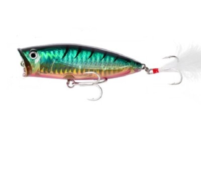 Surface Popper for Bass Pike Pollock Zander Mackerel Sea fishing 19G 85mm