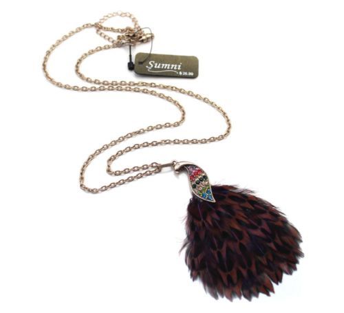 Feather Costume Necklaces & Pendants