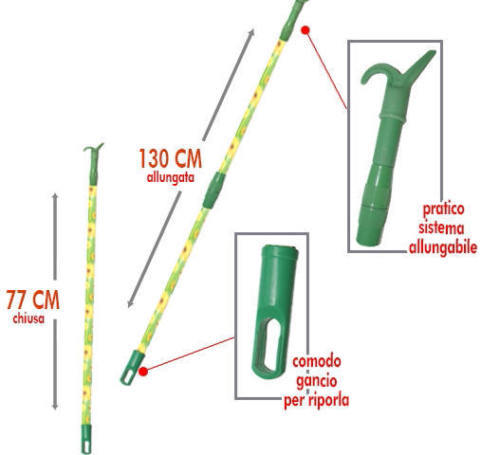 Manico Asta Bastone Appendiabiti Per Armadio Appendi Abiti Estensibile dfh