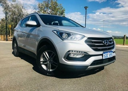 2018 Hyundai Santa Fe DM5 MY18 Active Silver 6 Speed Sports Automatic Wagon Kenwick Gosnells Area Preview