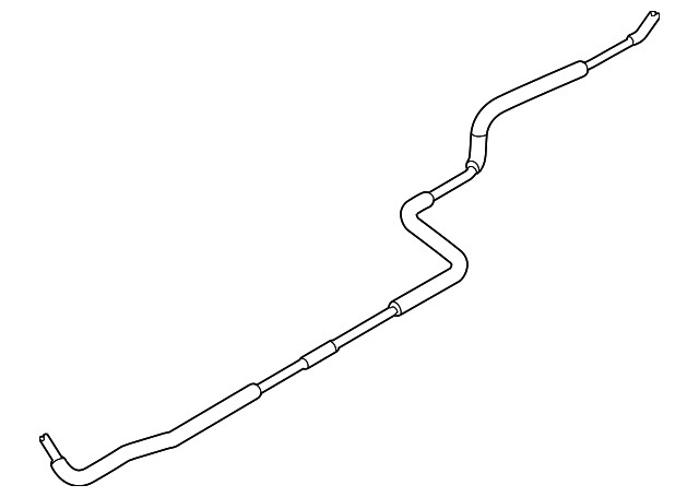 2003-2019 Ford E Series HVAC Heater Hose