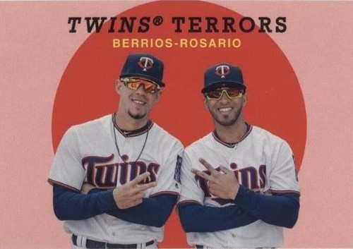 2018 Topps Archives - Eddie Rosario José Berríos #306