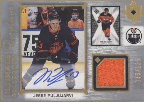 2021-22 Upper Deck Ultimate Collection - Jesse Puljujarvi #UDA-JP