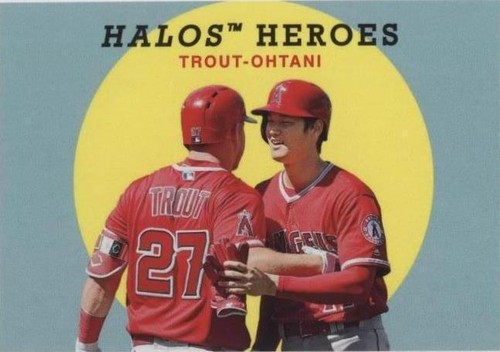2020 TOPPS TRIPLE THREADS MIKE TROUT SHOHEI OHTANI ALBERT