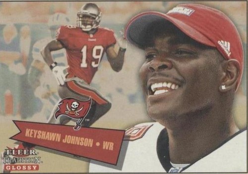 2001 Fleer Tradition Glossy Keyshawn Johnson #196