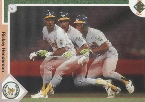 1991 Upper Deck - Rickey Henderson #444