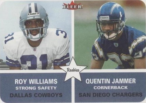 2002 Fleer Tradition Quentin Jammer Roy Williams #277