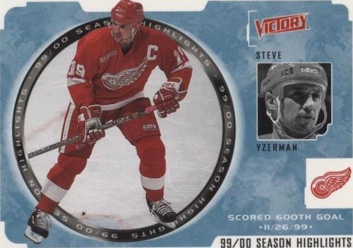2000-01 Upper Deck Victory - Steve Yzerman #249