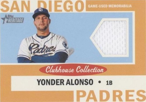 2013 Topps Heritage - Yonder Alonso #CCR-YA