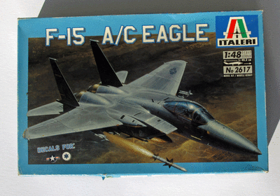 Italeri kit No 2617 1:48 Scale F-15 A/C Eagle Model Airplane kit