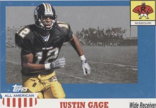 2003 Topps All American Justin Gage #104