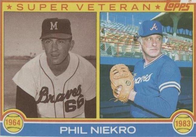 1983 Topps - Phil Niekro #411