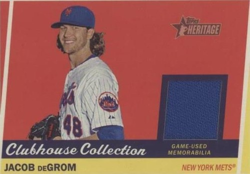 2016 Topps Heritage - Jacob deGrom #CCR-JDE