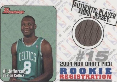 2004-05 Bowman Draft Picks & Prospects - Al Jefferson #ROR-AJ