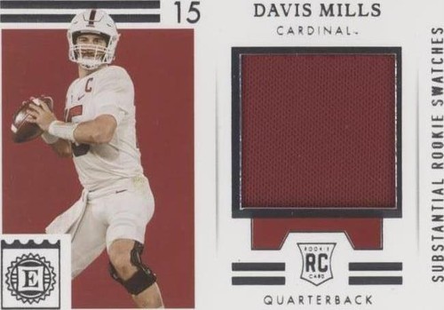 2021 Panini Chronicles Draft Picks Davis Mills #ERS-DM