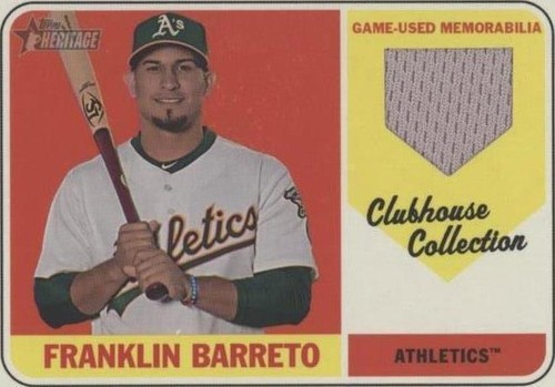 2018 Topps Heritage High Number - Franklin Barreto #CCR-FB