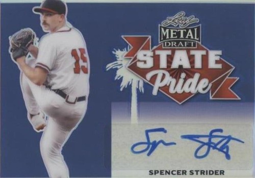 2021 Leaf Metal Draft - Spencer Strider #SP-SS1