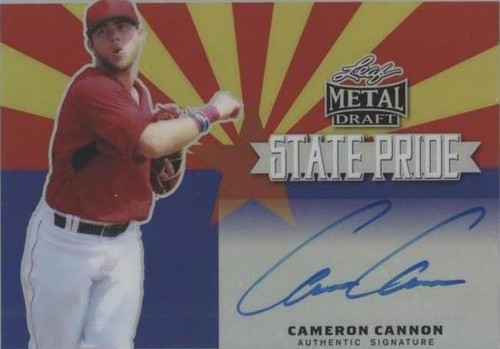 2019 Leaf Metal Draft - Cameron Cannon #SP-CC2