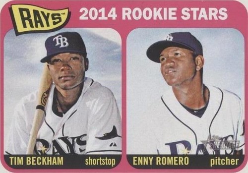 2014 Topps Heritage - Enny Romero Tim Beckham #259
