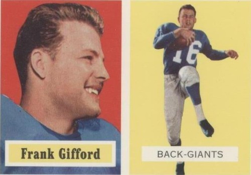 1994 Topps Archives 1957 Series Frank Gifford #88