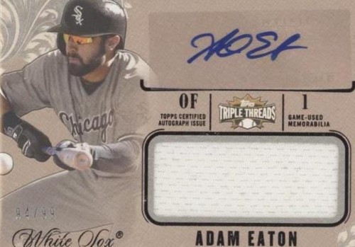 2014 Topps Triple Threads - Adam Eaton #UAJR-AE