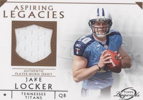 2011 Topps Gridiron Legends Jake Locker #ALR-JL