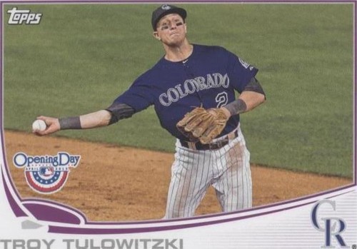 2013 Topps Opening Day - Troy Tulowitzki #219