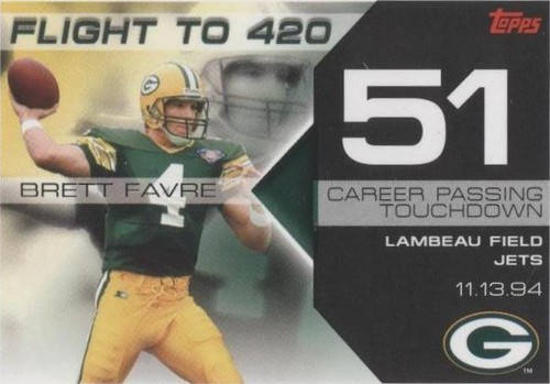 2007 Topps Brett Favre #BF-51