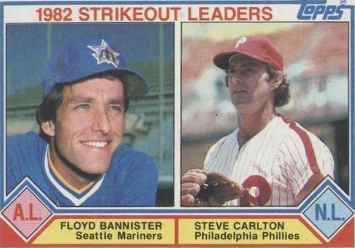 1983 Topps - Floyd Bannister Steve Carlton #706