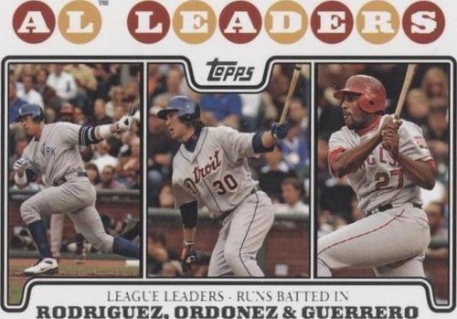 2008 Topps - Alex Rodriguez Magglio Ordonez Vladimir Guerrero #24