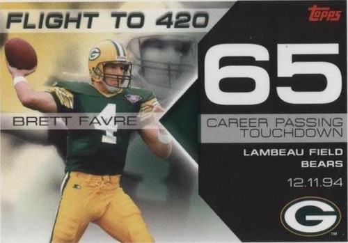2007 Topps Brett Favre #BF-65