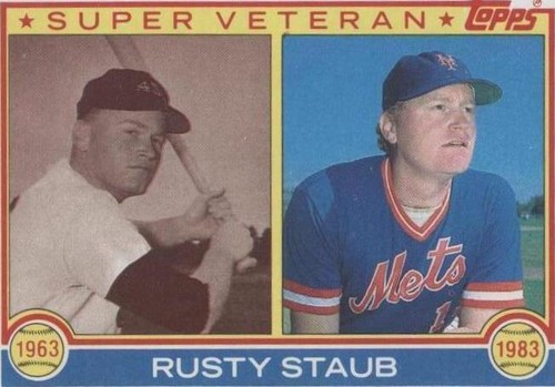 1983 Topps - Rusty Staub #741