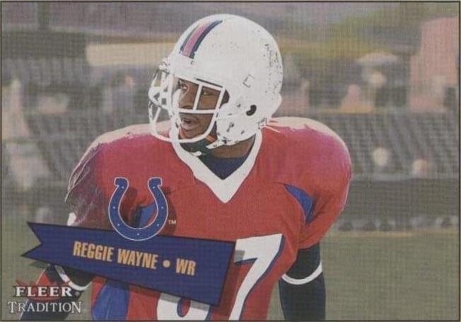 Fleer Tradition 2001 Reggie Wayne #409